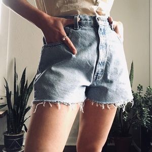 Vintage Honors cutoff jean shorts